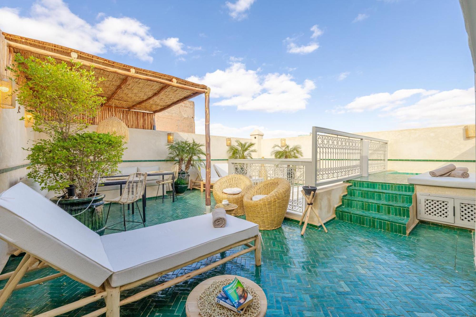 Riad Agan/Exclusive&New/Pool/Breakfast Included Marrakesh Eksteriør billede