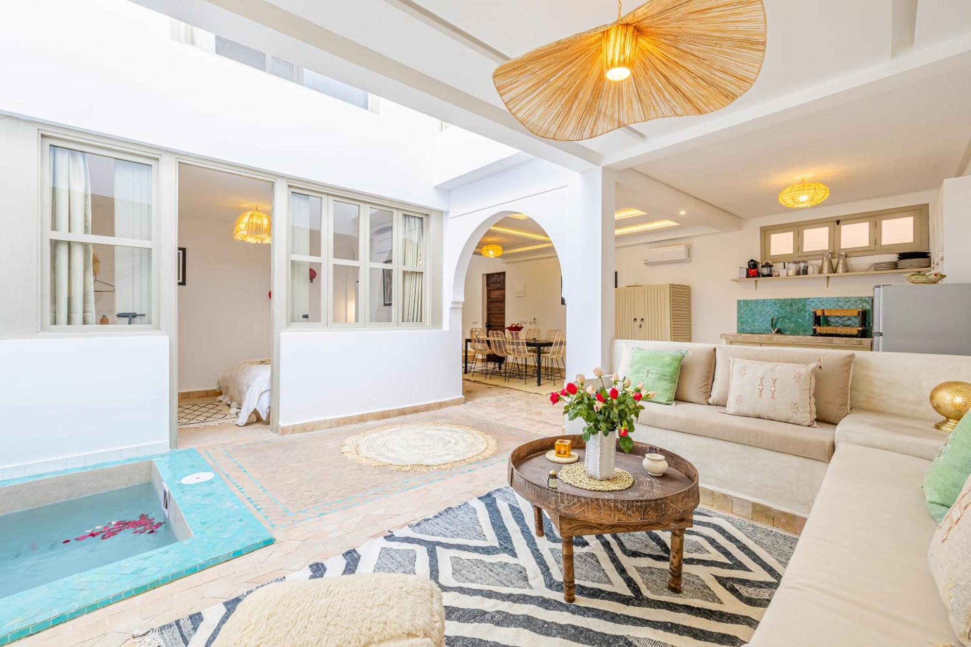 Riad Agan/Exclusive&New/Pool/Breakfast Included Marrakesh Eksteriør billede