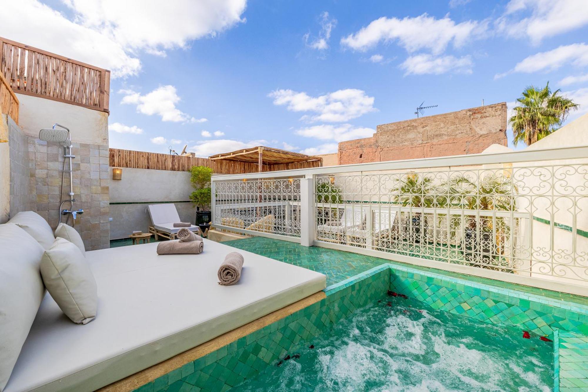 Riad Agan/Exclusive&New/Pool/Breakfast Included Marrakesh Eksteriør billede